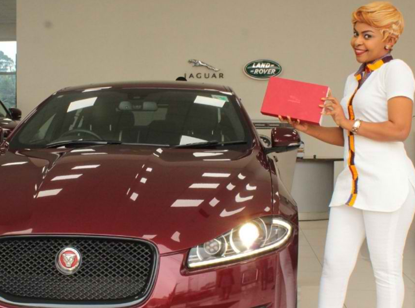 “I don’t believe in buying cars through loans” Size 8 reveals how she paid 7 million in cash to buy her Jaguar