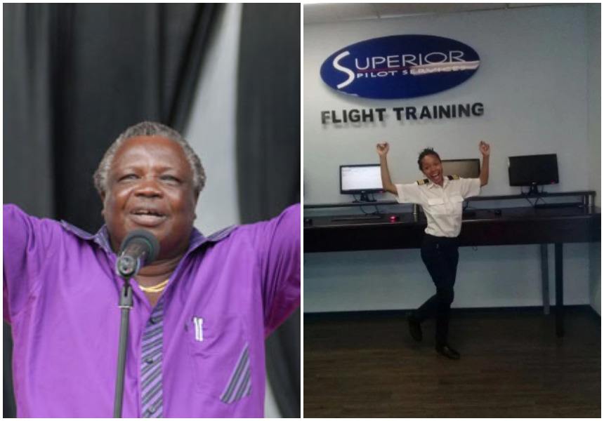 Francis Atwoli’s pretty daughter graduates from aviation school in South Africa (Photos)