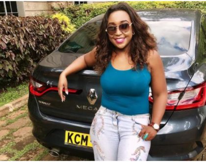'I got trapped under a Matatu and it was still moving. The left part of my face got scrapped off' - Betty Kyalo shares how she cheated death