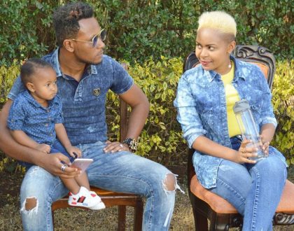 Like a boss baby! Check out the delicious looking birthday cake Size 8 and DJ Mo bought their daughter