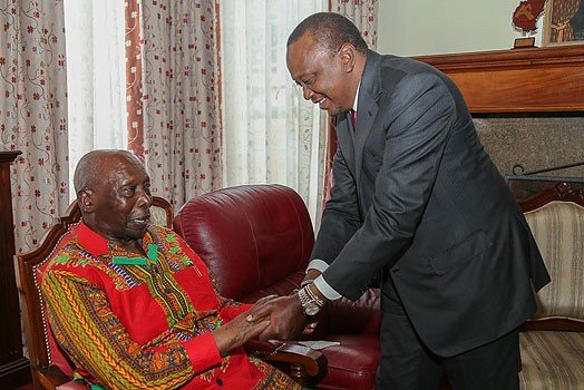 Retired President Daniel arap Moi as a young handsome man (Photo)