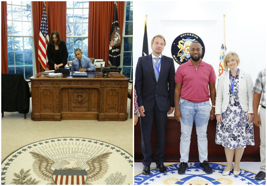 7 photos of Hassan Joho’s office that prove he copied the layout of Oval Office in White House