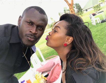 Check out King Kaka's wife parade her huge bare baby bump