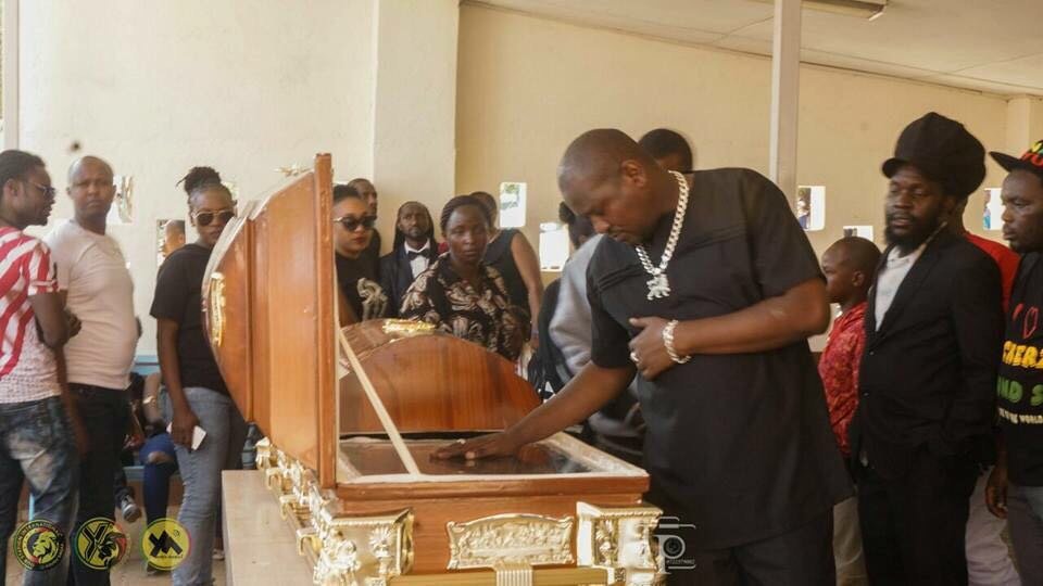 The late MC Patoka's funeral