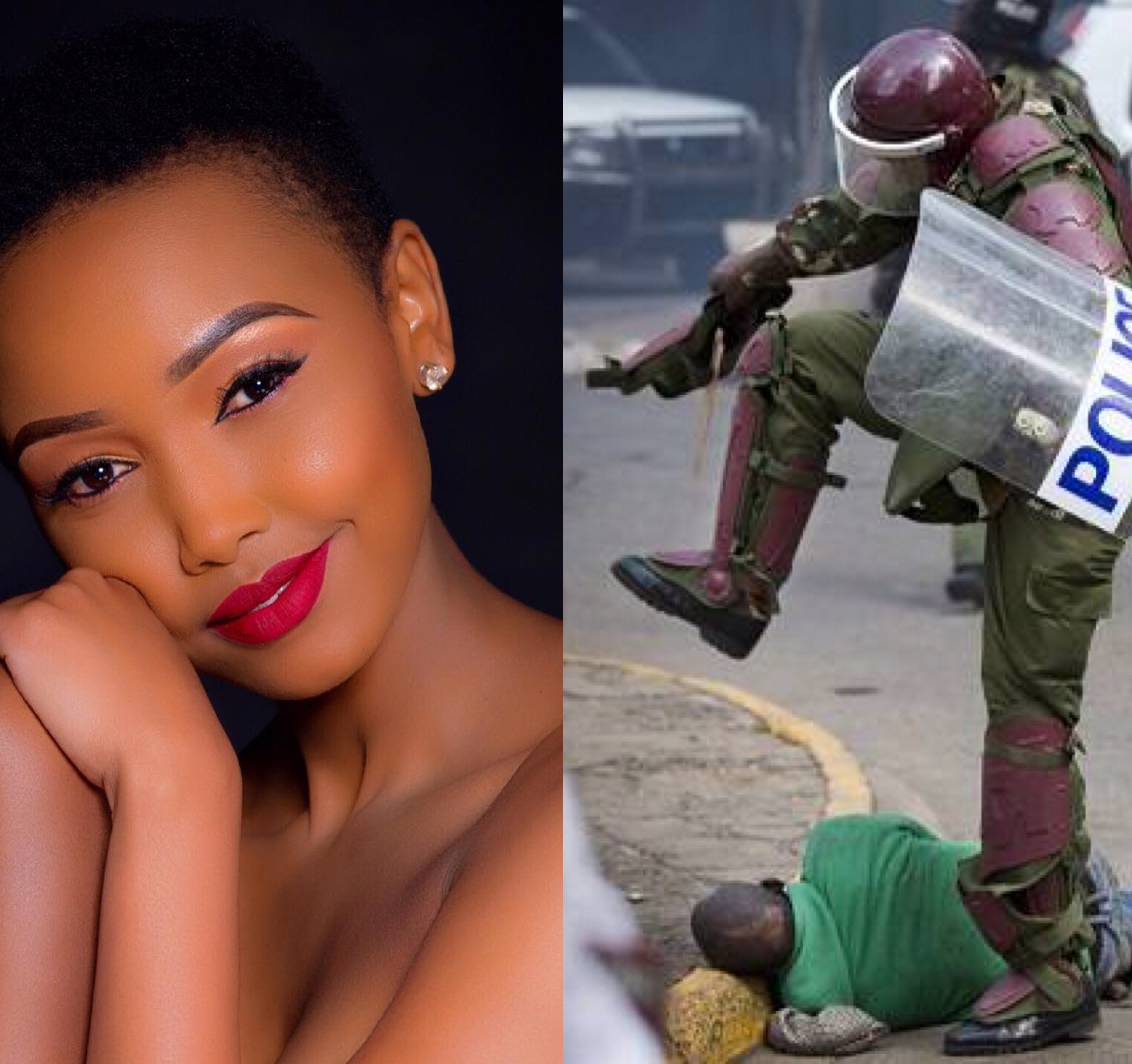 “They should let their bodies get eaten by dogs” Huddah Monroe gets insensitive as she mentions what should happen to those young men dying during demonstrations!