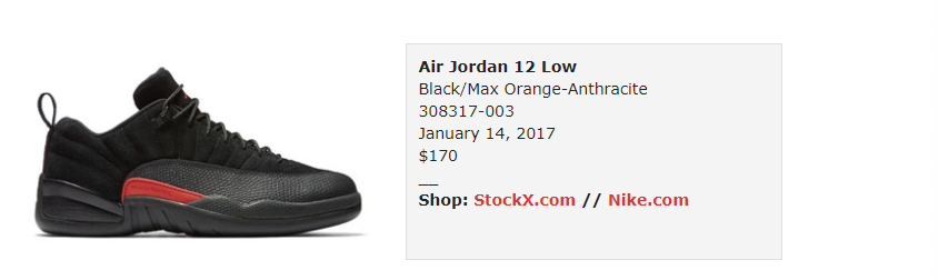 Air Jordan 12 Low