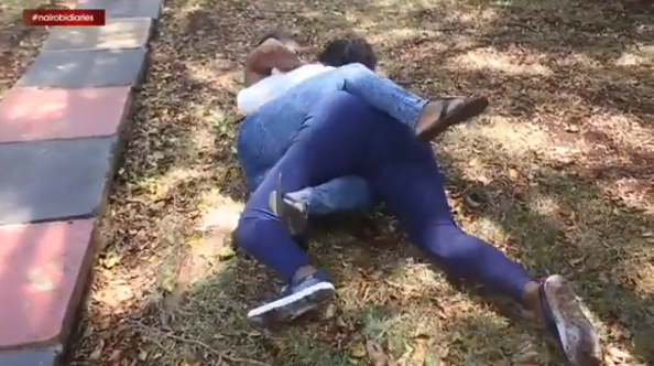 Mishi Dora caught in another cat-fight over a man (Video)