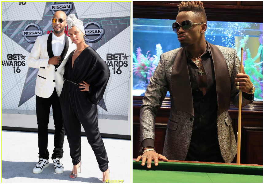 Alicia Keys’ husband Swizz Beatz confirms collabo with Diamond Platnumz