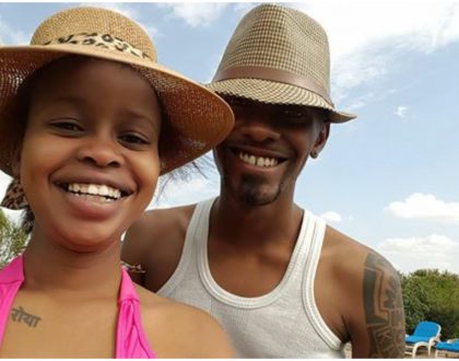 Just us two! Tina Kaggia's ex husband, comedian JB Masanduku flaunts his new found love
