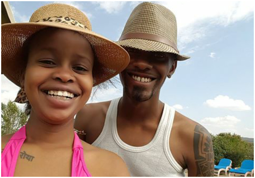 Just us two! Tina Kaggia's ex husband, comedian JB Masanduku flaunts his new found love