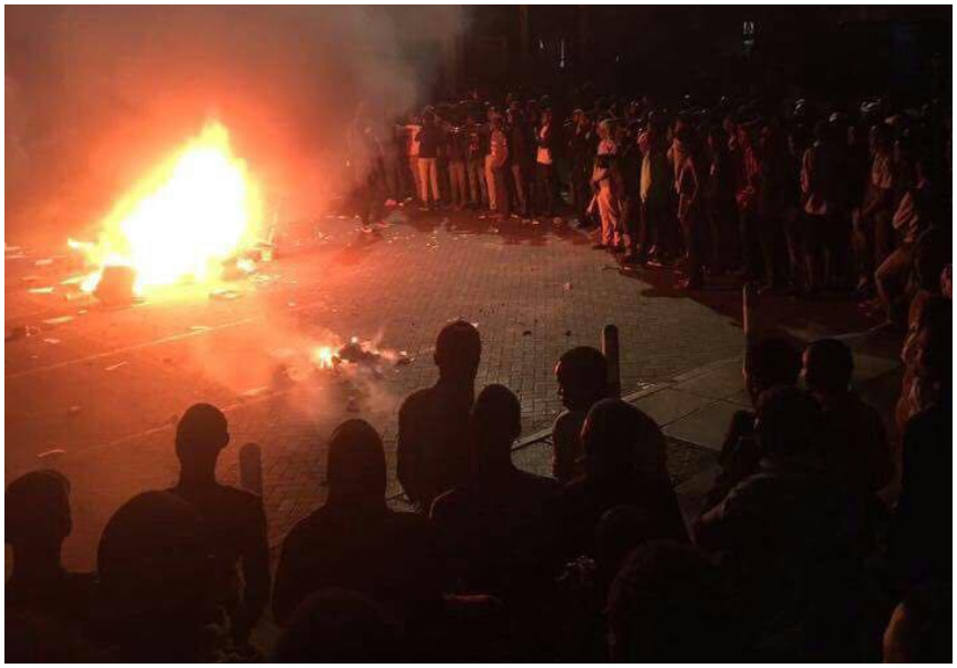 University of Nairobi students hold night vigil to strategize on their vengeance (Photos)