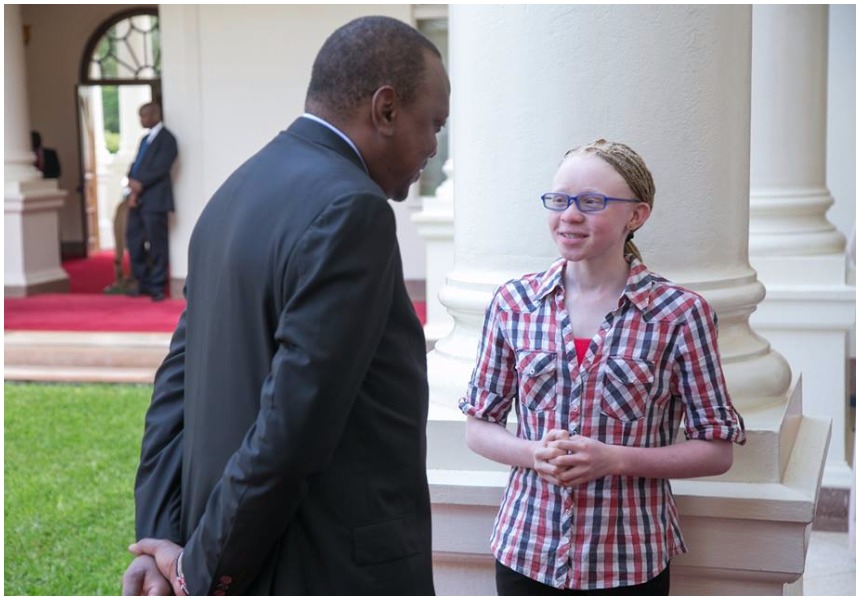 Goldalyn Kakuya going places as president Uhuru hosts her in State House for talks