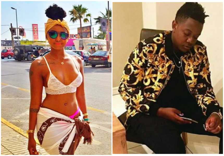 “We can now party without worrying” Huddah Monroe cozies up to Mugabe’s son after his father resigned as president