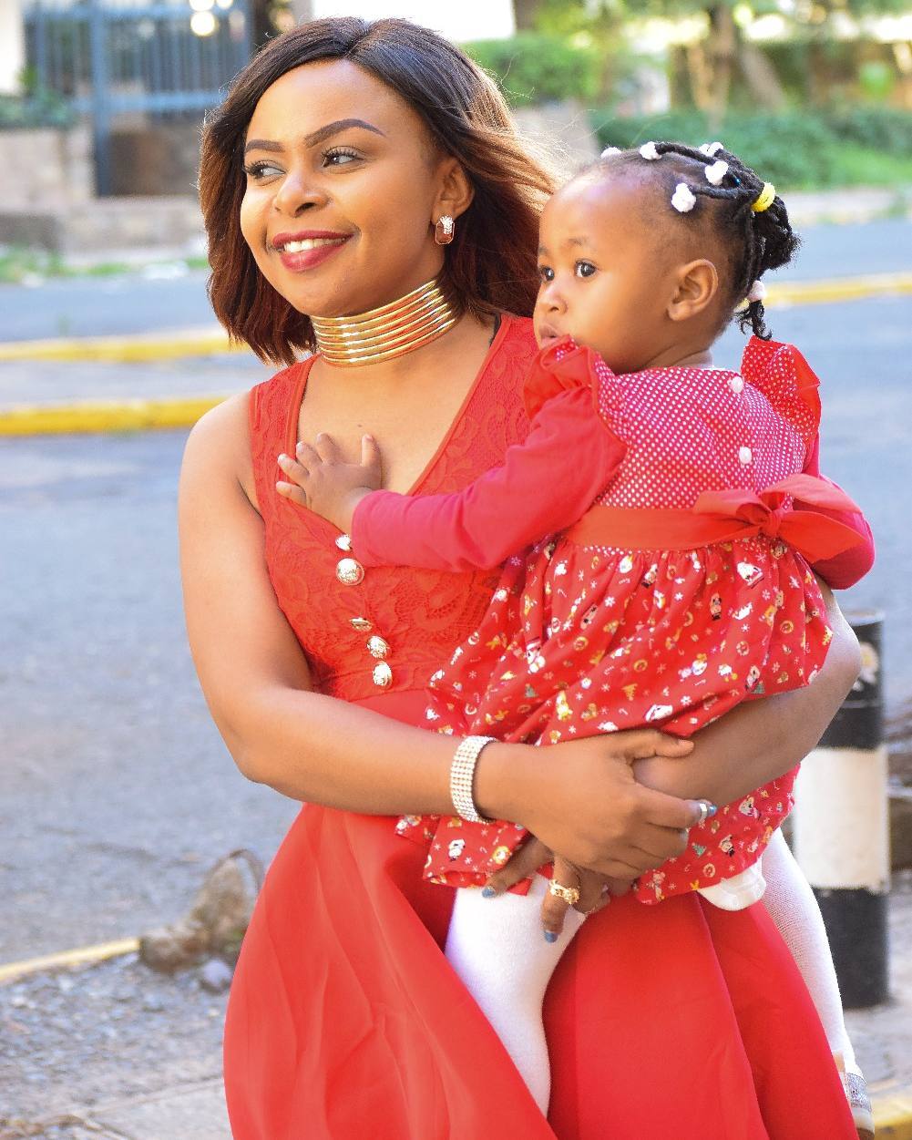 Size 8 with daughter