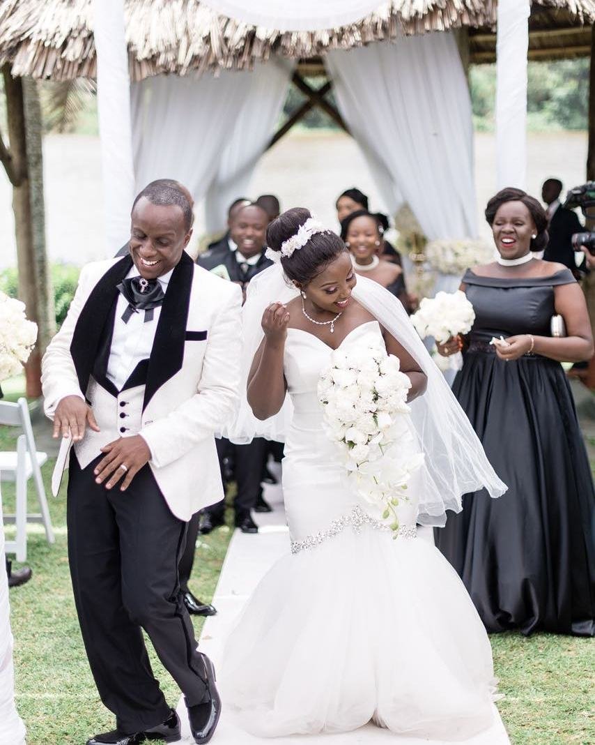 Catherine Kamau weds Phil Karanja