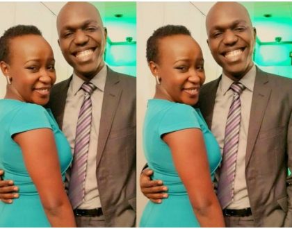 "Because I love you Larry" Terryanne Chebet and Larry Madowo publicly flirt with each other
