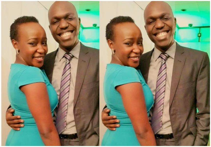 "Because I love you Larry" Terryanne Chebet and Larry Madowo publicly flirt with each other