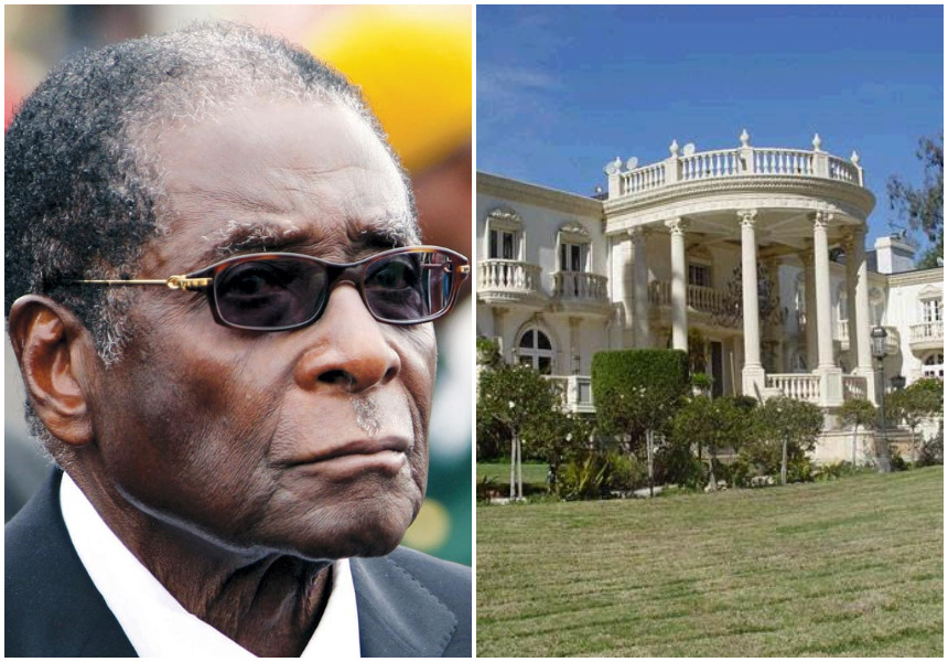 10 photos of Robert Mugabe’s 25-bedroom mansion which has now become his prison