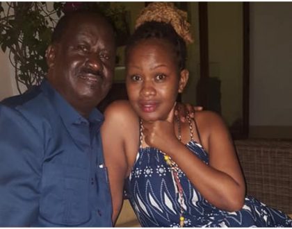 "You just landed me a huge deal" Pretty lady seen in viral photos with Raila thanks Kenyans for publicity