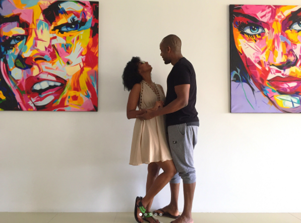 Love in the air! Beautiful photos of Sarah Hassan vacationing with her husband
