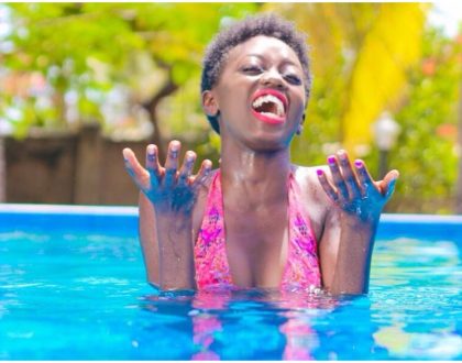 "Even if she runs mad she will still be my mother" Akothee's daughter responds to trolls