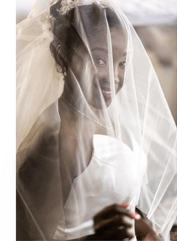 “My wedding dress weighed 6kgs” Actress Catherine Kamau narrates how she managed to walk in her gown