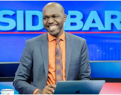 Larry Madowo introduces his first employer but netizens just want him to marry