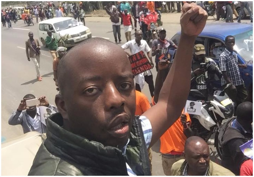 Raila Junior produces evidence to prove police fired at his father’s convoy