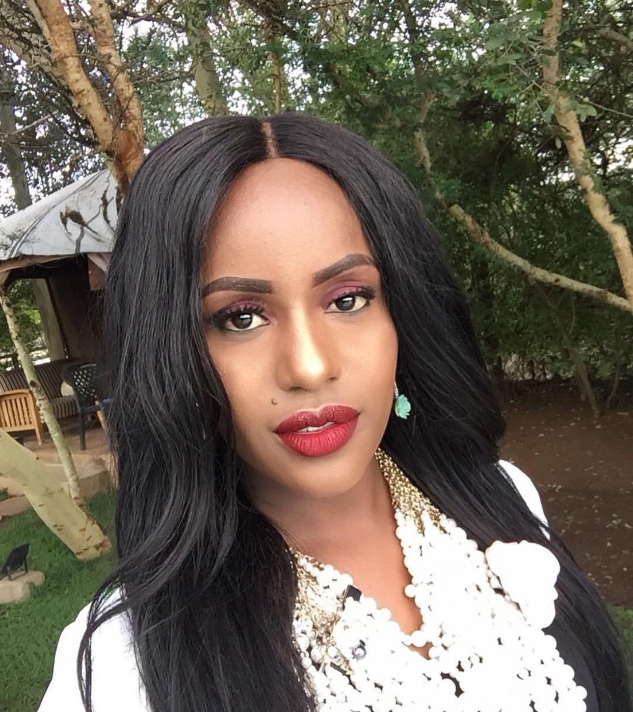 Rapper Femi One steps out in lingerie showing off her thick thighs and tiny waist, who knew she was this hot? (Photo)