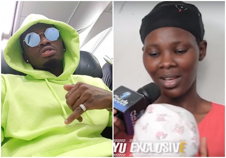 Kenyan woman claiming Diamond fathered her daughter dumps baby outside the singer’s house in Dar es Salaam