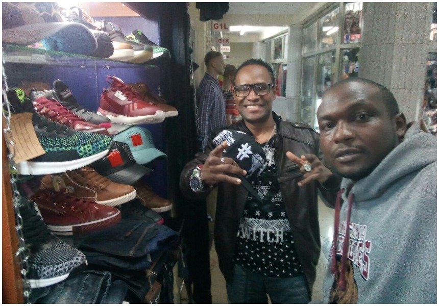 Meet Tom Mboya street-based stylist who is dressing top comedians and singers including Mr Nice (Photos)