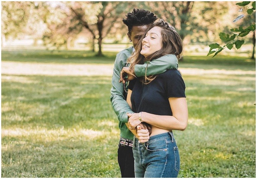 15 beautiful photos of Octopizzo and his Caucasian fiancée