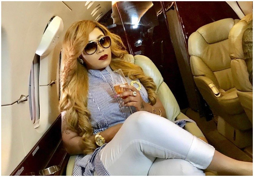 “I’m marrying my dreams” Vera Sidika feels on top of the world as she flies on a private jet
