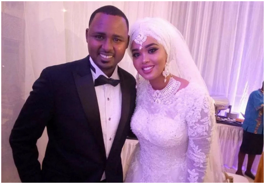 KTN anchor Yussuf Ibrahim exchanges vows with his sweetheart in a colorful wedding (Photos)