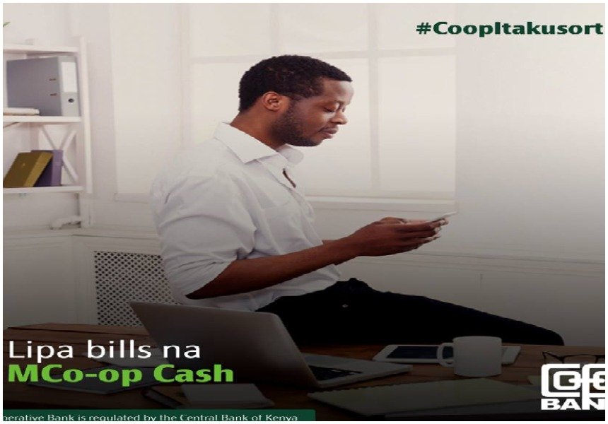 14 transactions made easy by MCo-op Cash app from the Co-operative Bank