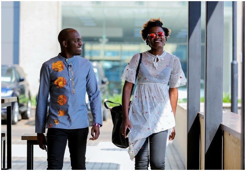 Harusi Tunayo, Hatuna? Larry Madowo keeps people guessing as he poses with his 'girlfriend'