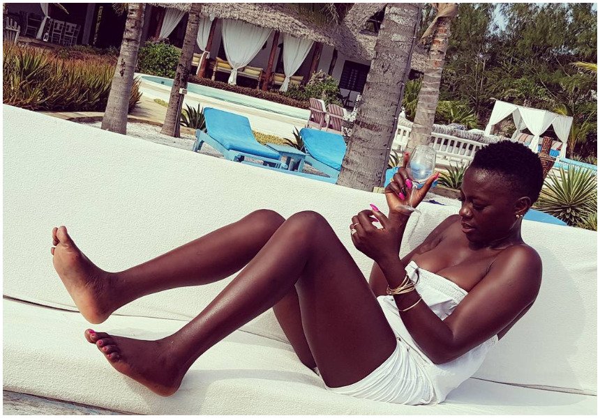 Akothee sets the record straight after she was accused of cheating on Nelly Oaks 