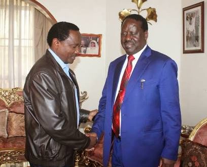 NASA deputy leader Kalonzo Musyoka fails to attend Raila Odinga's swearing in ceremony