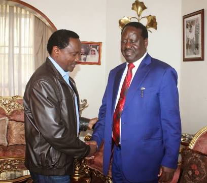 NASA deputy leader Kalonzo Musyoka fails to attend Raila Odinga’s swearing in ceremony
