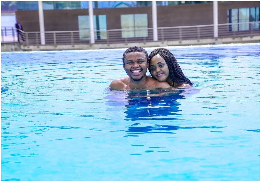 Mapenzi tu! Chipukeezy digs deep into his pocket to spoil his girlfriend on her birthday (Photos)