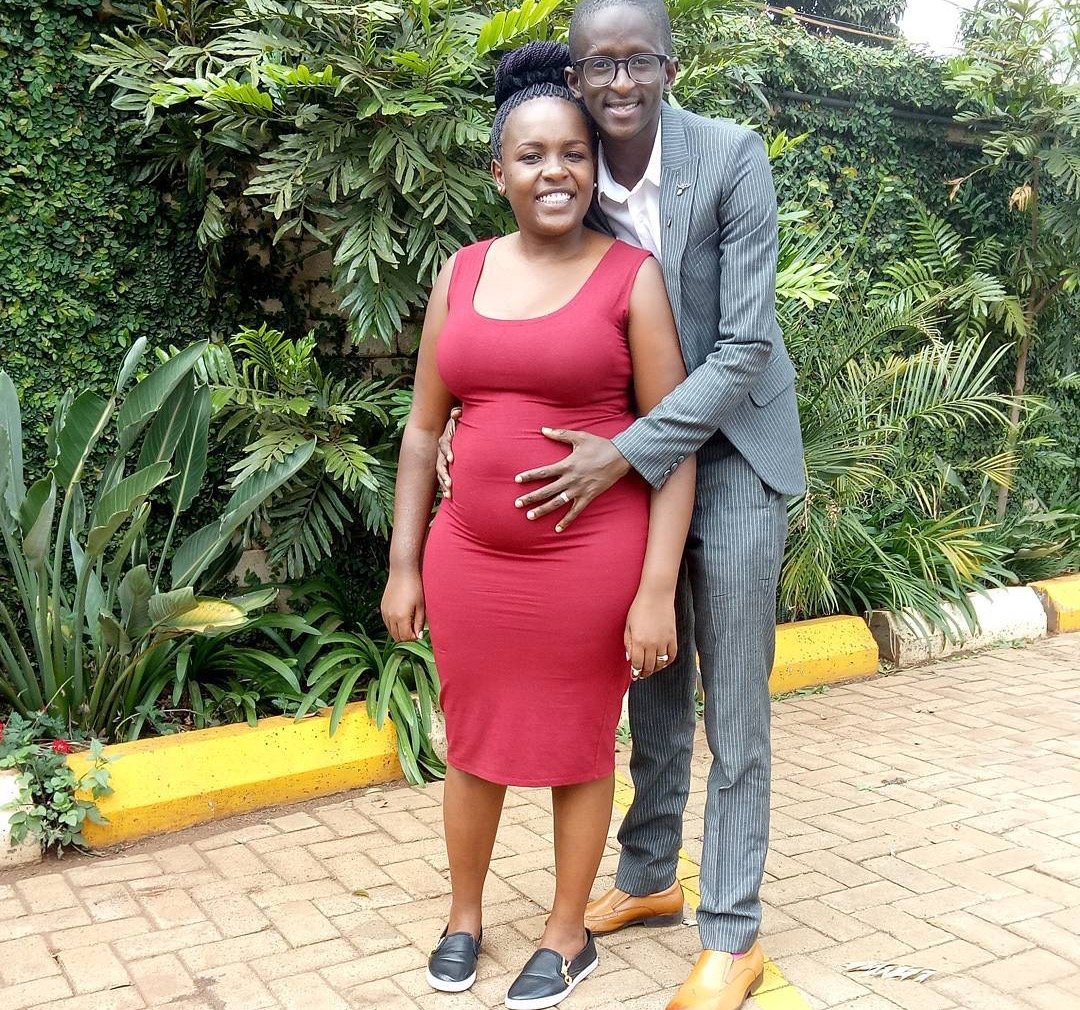 Njugush’s beautiful message to his wife a few weeks to welcoming their first child