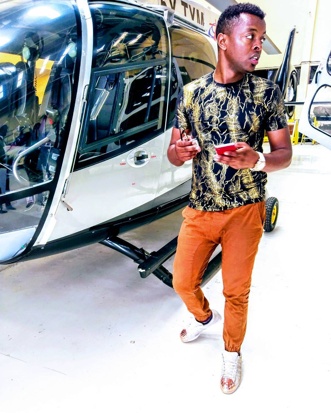 Ringtone reveals where he got the Ksh 20 million to purchase an helicopter