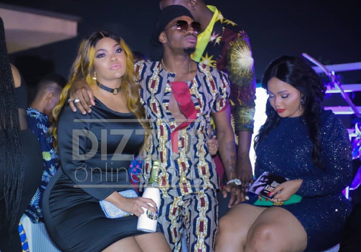 Diamond shows public display of affection with scantily-clad Wema Sepetu (Video)