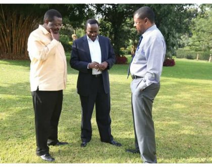 "Raila alionelea asilale kwake" Kalonzo Musyoka offers detailed explanations why he skipped the swearing-in