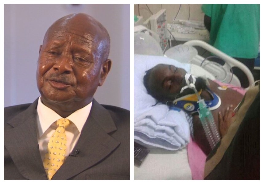 President Museveni contributes 30 million to medical bill of Mowzey Radio who was beaten into a coma