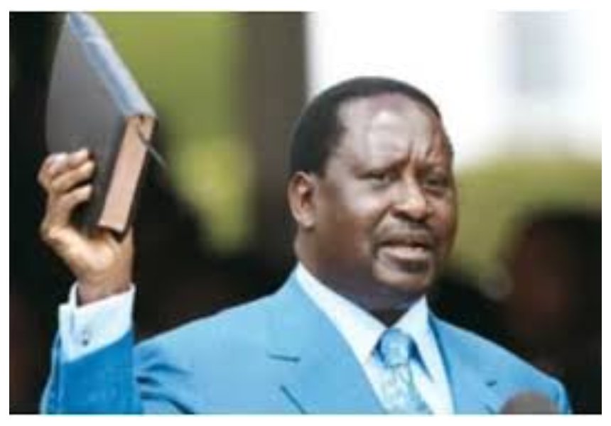 Raila Odinga Rejects IEBC Results, Set To File Petition