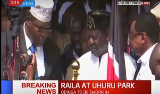 Kenyans get creative with the #Railaswearingin Challenge, check out the hilarious photos