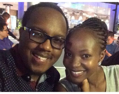 "Ulitravel ndio nisisikie pressure, thank you babe" Abel Mutua in high spirits as wife relieves him of Valentine's Day expenses