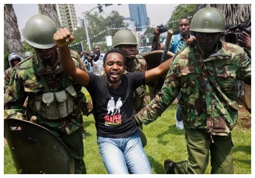 “My wife is the fire that keeps me going” Boniface Mwangi shows Kenyans his romantic side!