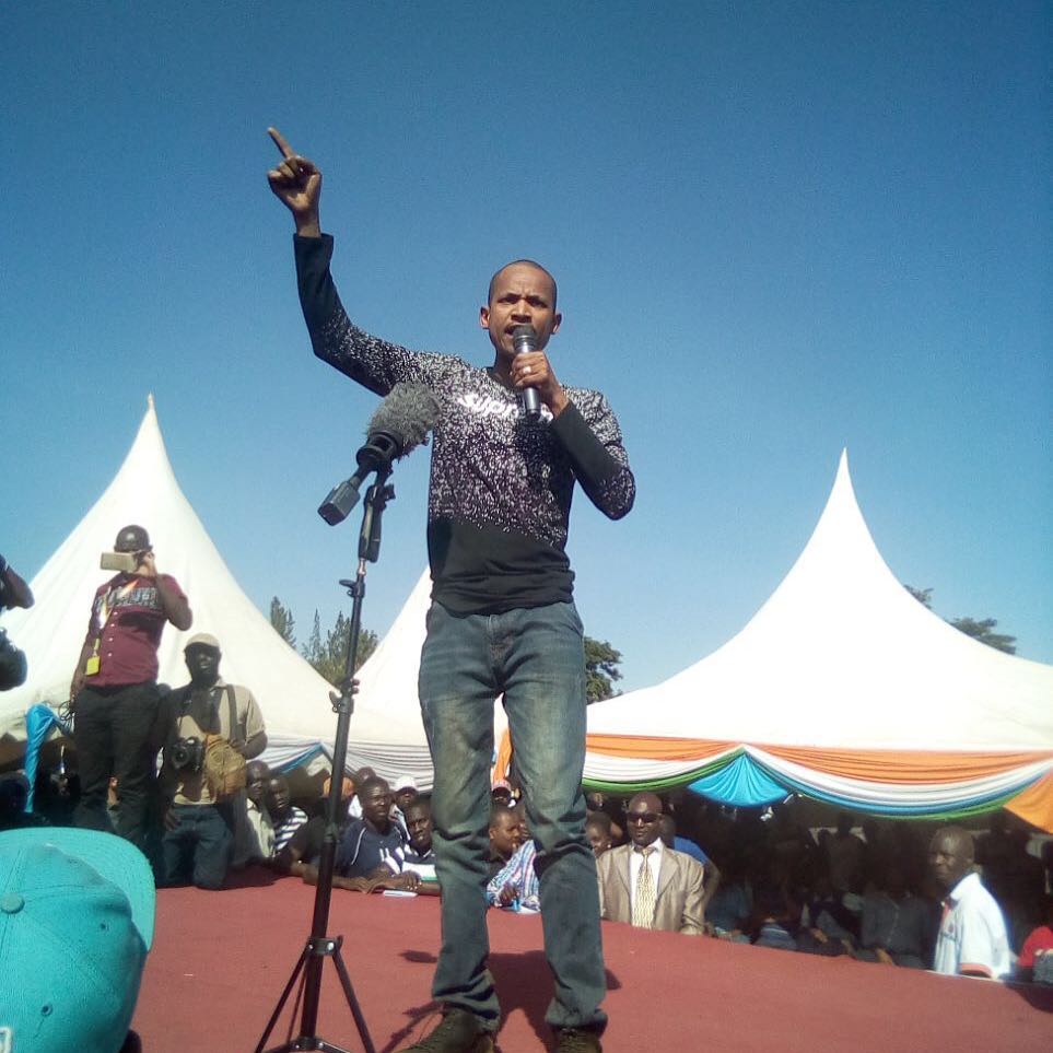 Babu Owino dares the police to come after him few hours after an arrest warrant was issued against him